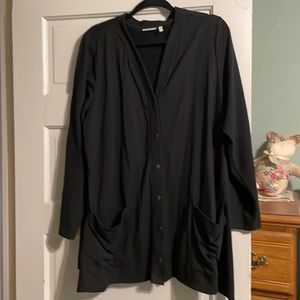 Logo cardigan 2x black